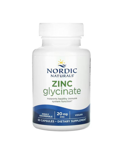 Zinc Glycinate - 60 caps