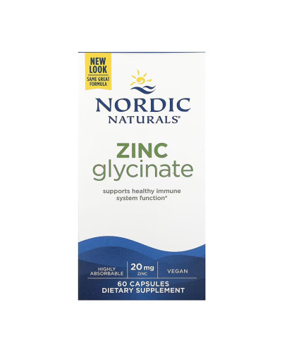 Zinc Glycinate - 60 caps