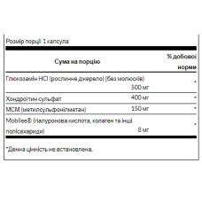 Glucosamine Chondroitin MSM - 90caps