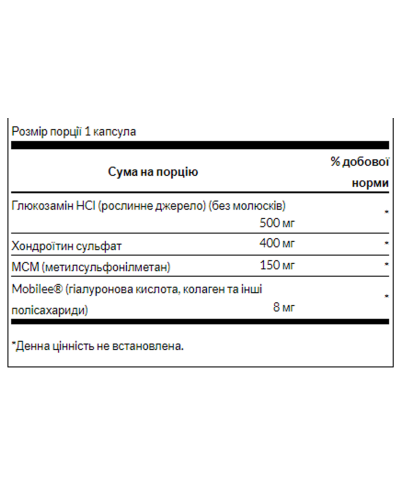 Glucosamine Chondroitin MSM - 90caps