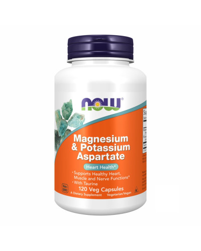 Magnesium & Potassium Aspartate - 120 vcaps