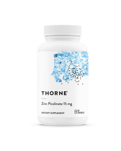 Цинк піколінат 15 мг, Thorne Zinc Picolinate 15 mg - 60 caps
