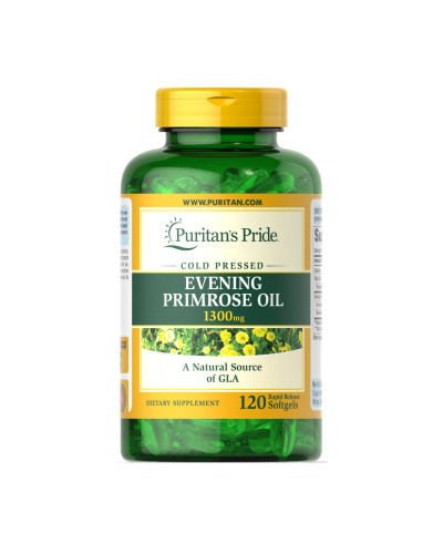 Evening Primrose Oil 1300 mg with GLA - 120 softgels