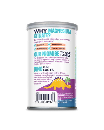 Дитячий магній цитрат, Magnesium Powder 200mg - 4oz Unflavored