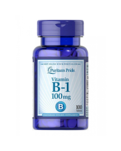 Вітамін В-1, Vitamin B-1 100mg - 100 tablets