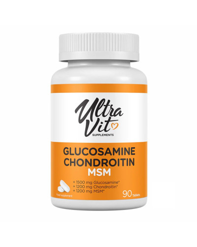 Глюкозамін Хондроїтин МСМ, Glucosamine Chondroitin MSM - 90 tabs