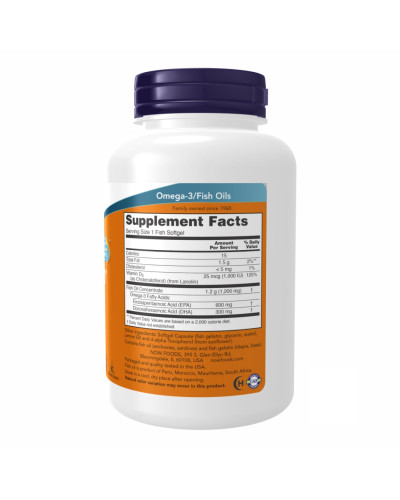 Омега-3 з вітаміном D-3, Ultra Omega 3-D Softgels - 90 fsg
