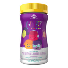 Мультивітаміни та мінерали для дітей, U-Cubes Children's Multi-Vitamin & Mineral - 60 Gummies