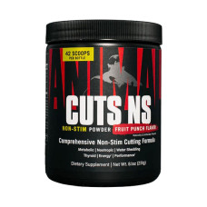 Жироспалювач без стимуляторів, Animal Cuts NS Powder - 226g Blueberry Lemonade