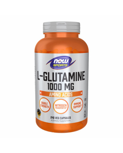 Л-Глютамін, L-Glutamine 1000mg - 240 vcaps