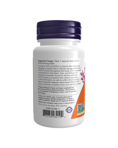 CoQ10 100mg - 90 vcaps