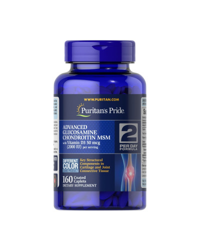 Triple Strength Glucosamine Chondroitin with Vitamin D3 - 160tabs