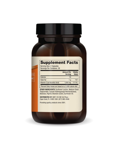 Ліпосомальний вітамін С, Liposomal Vitamin C - 60 caps