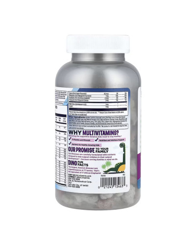 MultiSaurus - 180 chewables Berry Grape Orange