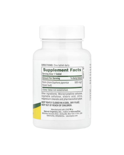 Rutin 500mg - 60 tabs