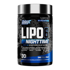 Нічний жироспалювач, Nutrex Lipo-6 Black Nighttime UC - 30 caps