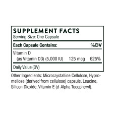 Вітамін D, Vitamin D-5000 NSF - 60 caps