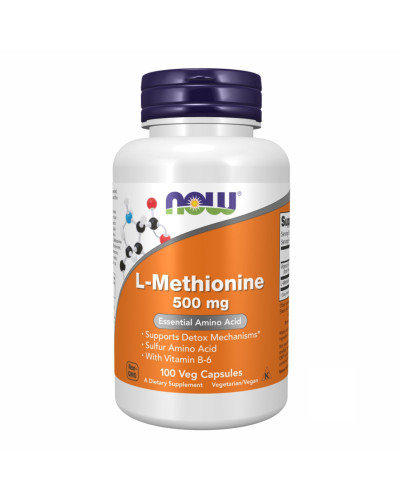 Л-метіонін, L-METHIONINE 500mg - 100 caps