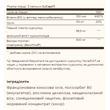 Куркумін, Full Spectrum Curcumin Brain Works - 90 Licaps