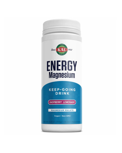 Магній малат, Energy Magnesium 325mg - 14.3oz Raspberry Lemonade