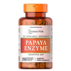 Фермент Папаї, Papaya Enzyme - 250 tablets