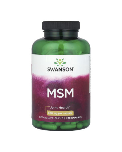 MSM 500mg - 250 caps