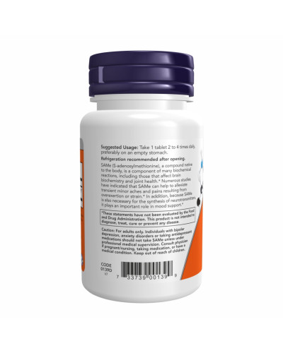 SAM-E 400mg - 60 tabs