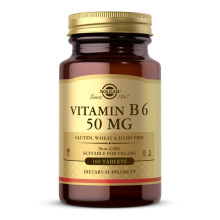 Вітамін В6, Vitamin B6 50mg - 100 tabs