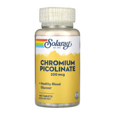 Хром піколінат, Chromium Picolinate 200mcg - 100 tabs