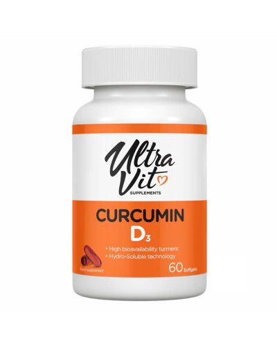 Куркумін Д3, Curcumin D3 - 60 softgels