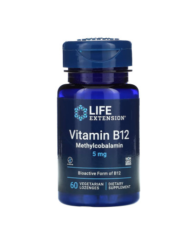 Вітамін Б12, Vitamin B12 Methylcobalamin 5 mg - 60 vcaps
