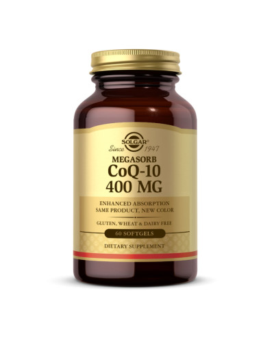 CoQ10 400mg MegSorb - 60 softgels