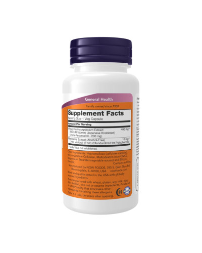 Ресвератрол, Resveratrol 200 mg - 120 vcaps