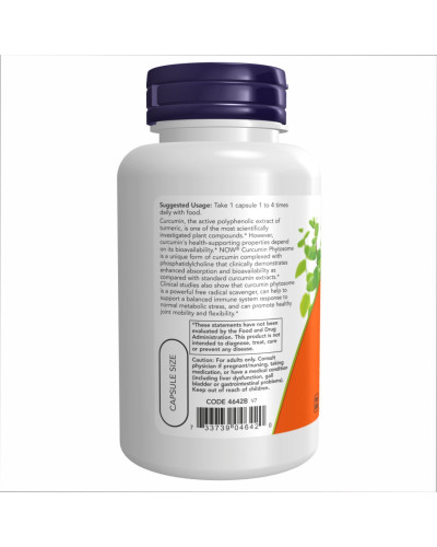 Куркумін фітосома, Turmeric Curcumin Phytosome 500mg - 60 vcaps