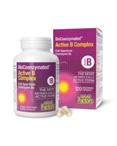 BioCoenzymated Active B Complex - 120 caps