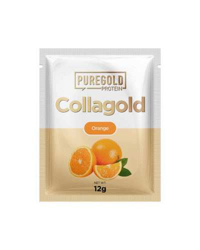 Колаген, CollaGold - 12g Orange Juice