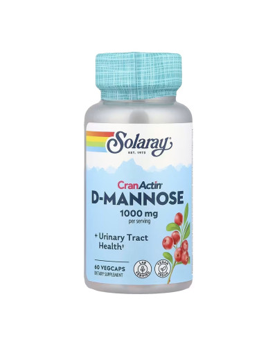 Д- манноза, CranActin D-Mannose 1000mg - 60 vcaps