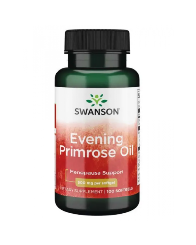Олія примули вечірньої, Evening Primrose Oil 500mg - 100 softgels