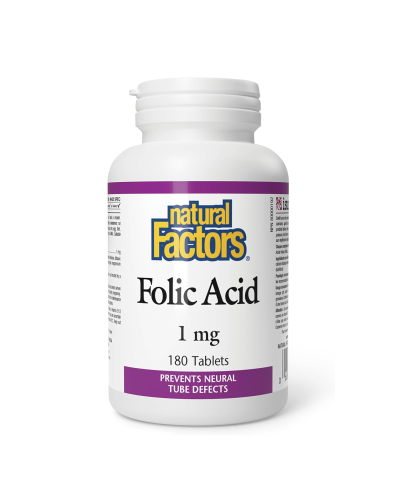 Folic Acid 1mg - 180 caps