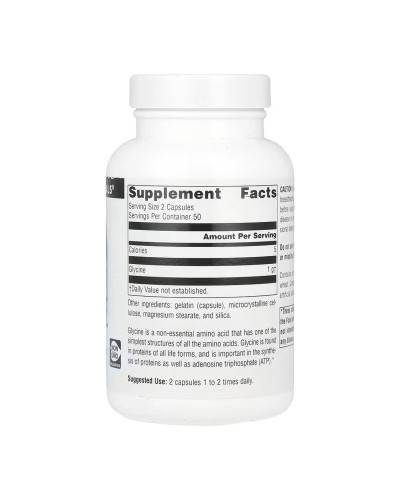Glycine 500 mg - 100 caps