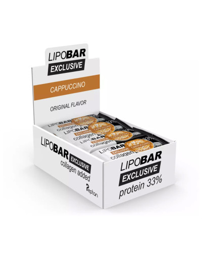 Lipobar Exclusive - 20x50g Cappucino