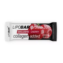 Протеїновий батончик, Lipobar Exclusive - 50g Cherry