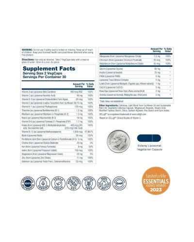 Liposomal Multivitamin Universal - 60 vcaps