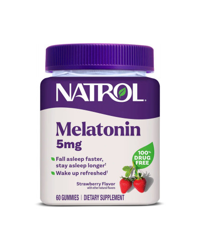 Мелатонін, Melatonin 5mg - 60 gummies