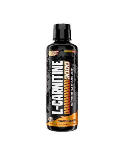 Liquid L-Carnitine 3000 - 480ml Orange Mango