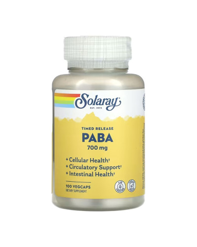 PABA 700mg - 100 vcaps