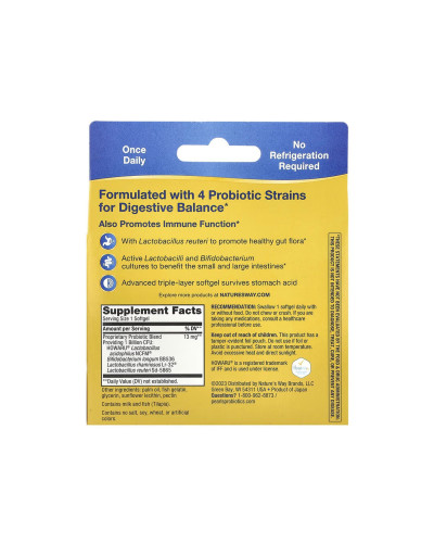 Primadophilus® Reuteri Probiotic Pearls - 30 softgels