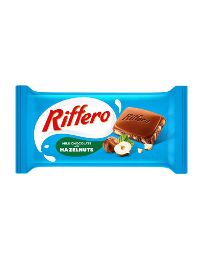 Riffero - 75g Milk Chocolate with Haselnuts