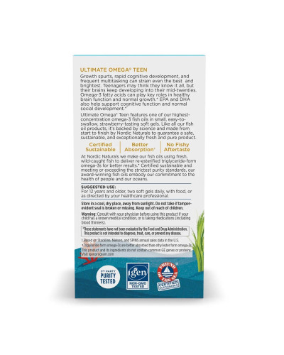 Ultimate Omega 2X Teen - 60 mini softgels