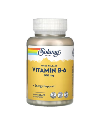 Vitamin B-6 100mg - 120 vcaps